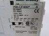 Allen-Bradley 700-CF400D Series A Relay 110/120V 50/60HZ AC-12 690V 25A USED