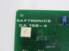 Saftronics CA156-4 Terminal Board USED