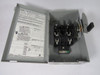 Cutler-Hammer CDG221NGB General Duty Safety Switch 30A 120/240VAC USED
