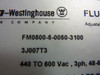 Westinghouse FM0500-5-0050-3100 Fluxmaster NEMA 1 660VAC 3 Phase 7.1A 5HP USED