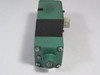 Numatics Solenoid Valve 100-120V 50/60Hz 4-Way 2-Pos 3/8" NPTF 150PSIG USED