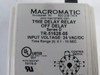 Macromatic TR-51628-05 Time Delay Relay 24V 10A 0.1-10Sec 11-Blade USED