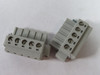 Phoenix Contact Terminal Block 5-Position 10A 250V Gray Lot Of 2 USED