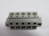 Phoenix Contact Terminal Block 5-Position 10A 250V Gray Lot Of 2 USED