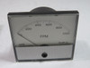 Triplett 320-G Analog Panel Meter 0-1000FPM 3-1/2" ! NEW !