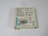 Siemens 3RH1921-1JA11 Second Lateral Auxiliary Switch 1NO+1NC 10A 500V ! NEW !