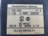 Allen-Bradley 1201-HA2 Series A HMI Module 12VDC 0.110A USED