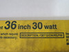 General Electric Fluorescent Cool White Lamp 36" Long 30W ! NEW !