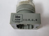 IDEC ABW100 Non-Illuminated Push Button No Button No Contacts USED