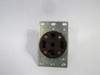 Slater 1108-0063 Receptacle 30A 125/250V 4W 2P USED