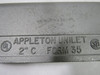 Appleton C-200M 2" Hub Grey Iron Unilet Body Form 35 USED