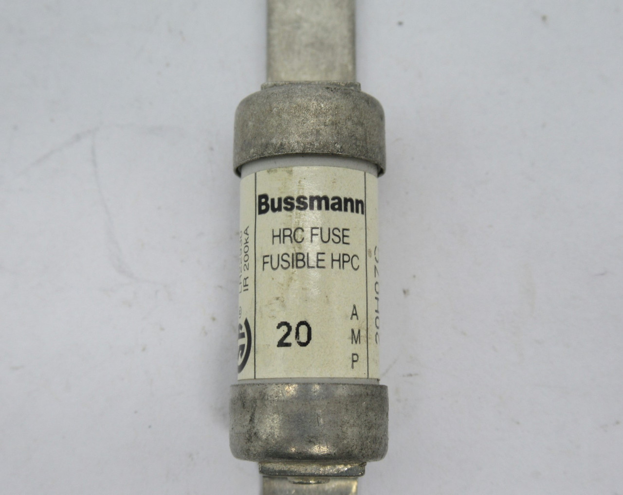 Bussmann 20H07C Bolt On Fuse 20A 600V USED