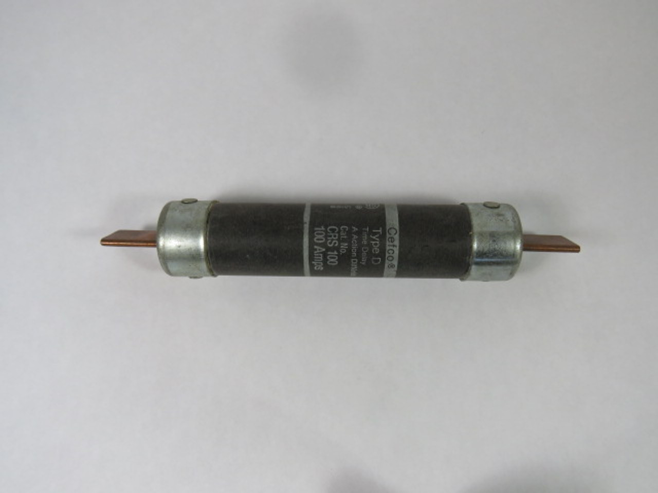 Cefco CRS-100 Time Delay Fuse 100A 600VAC USED