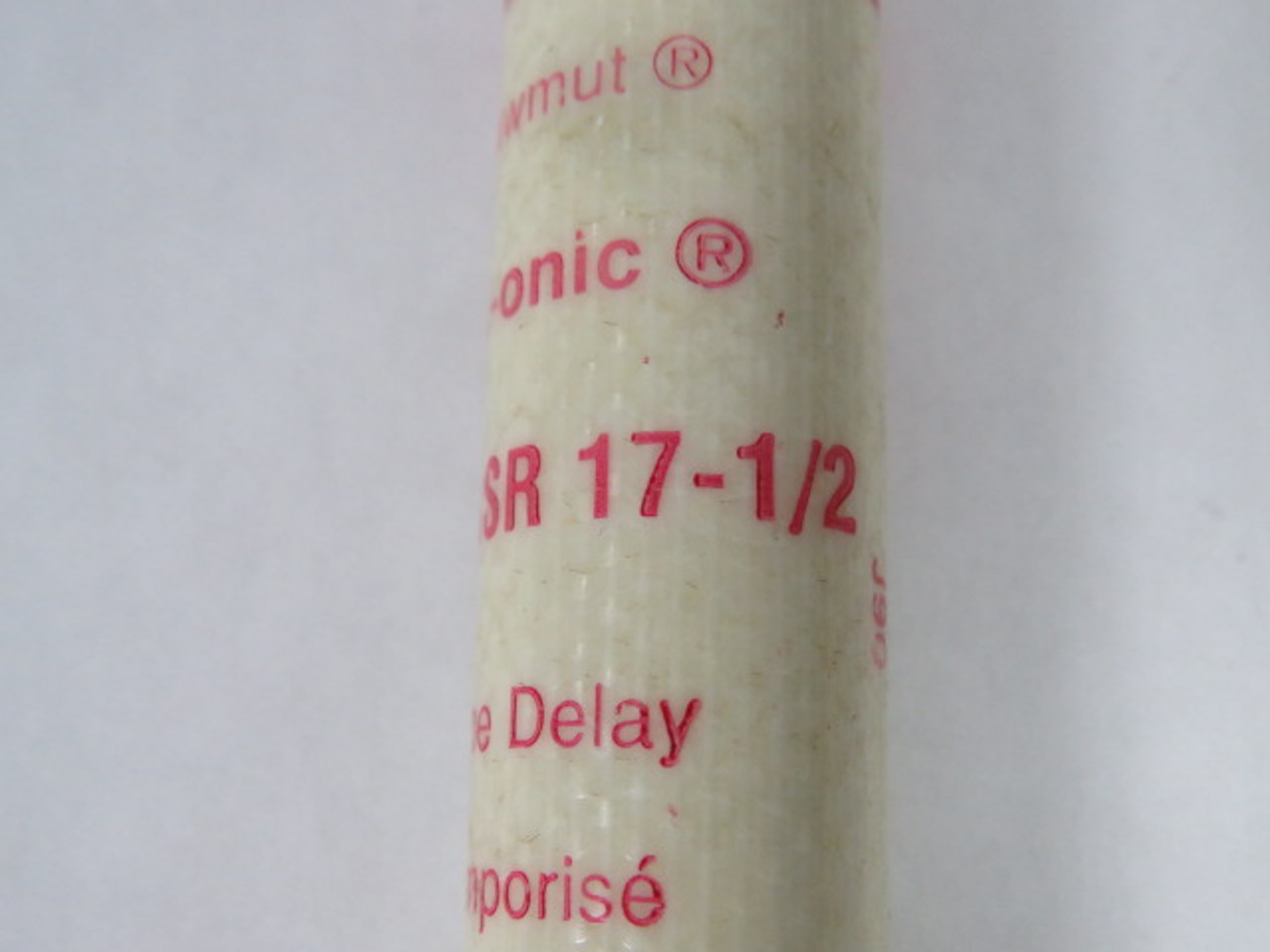 Gould Shawmut TRSR-17-1/2 Time Delay Fuse 17-1/2A 600V USED