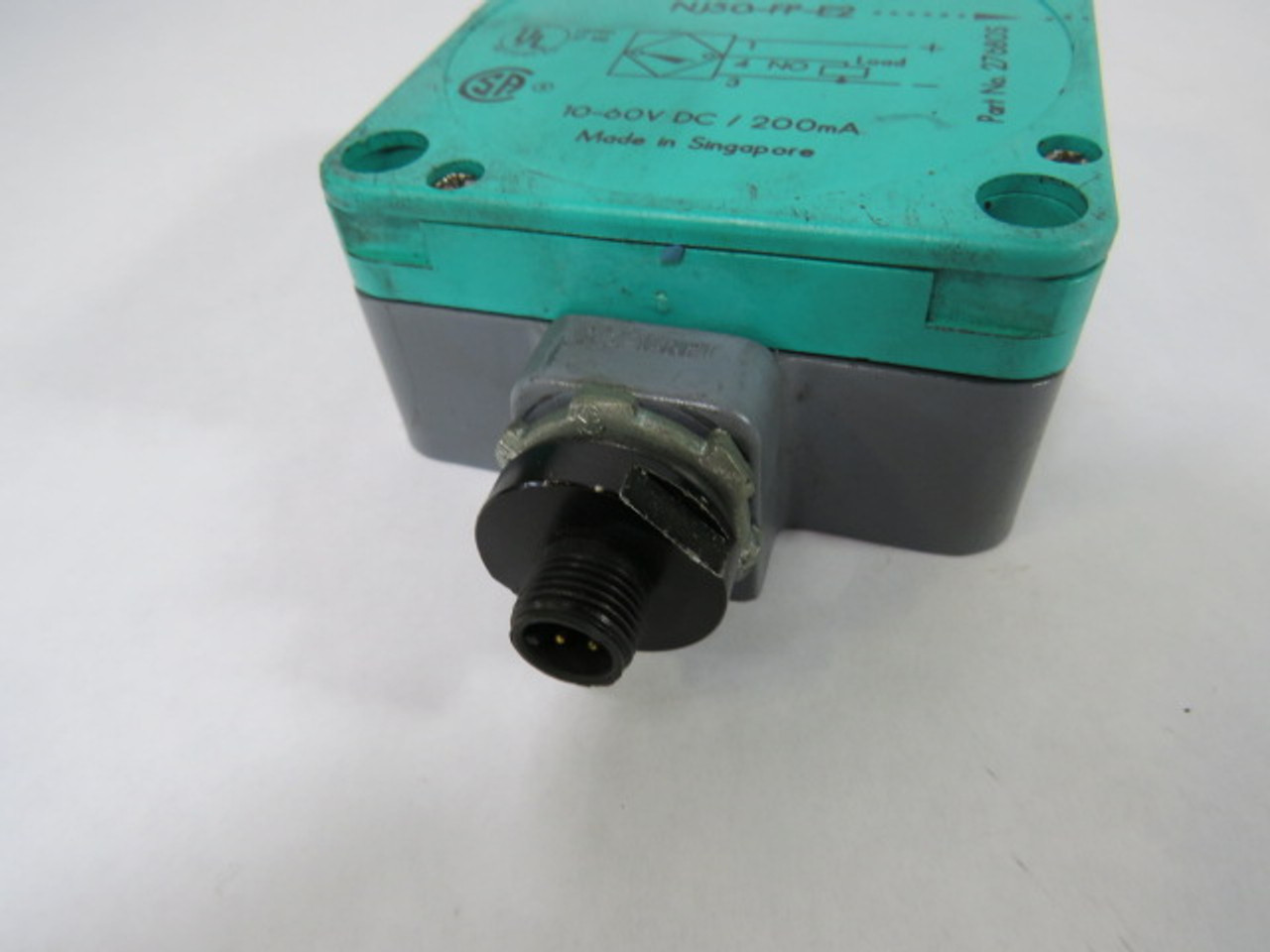 Pepperl+Fuchs 27680S Inductive Proximity Sensor 10-60VDC 200mA 50mm USED