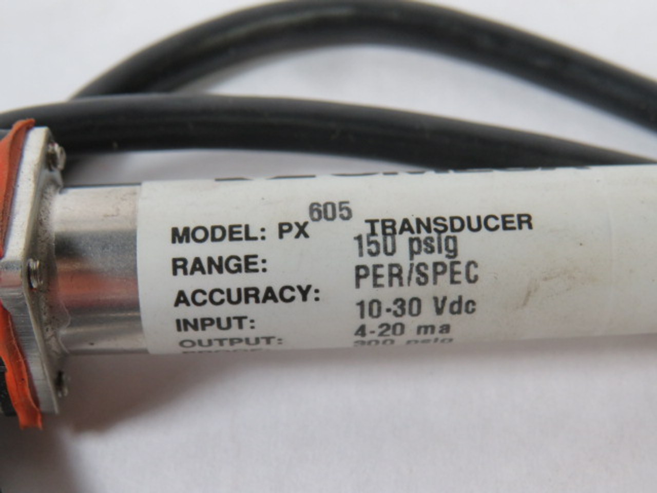 Omega PX605 Transducer 150PSIG 10-30VDC 4-20mA ! NEW !