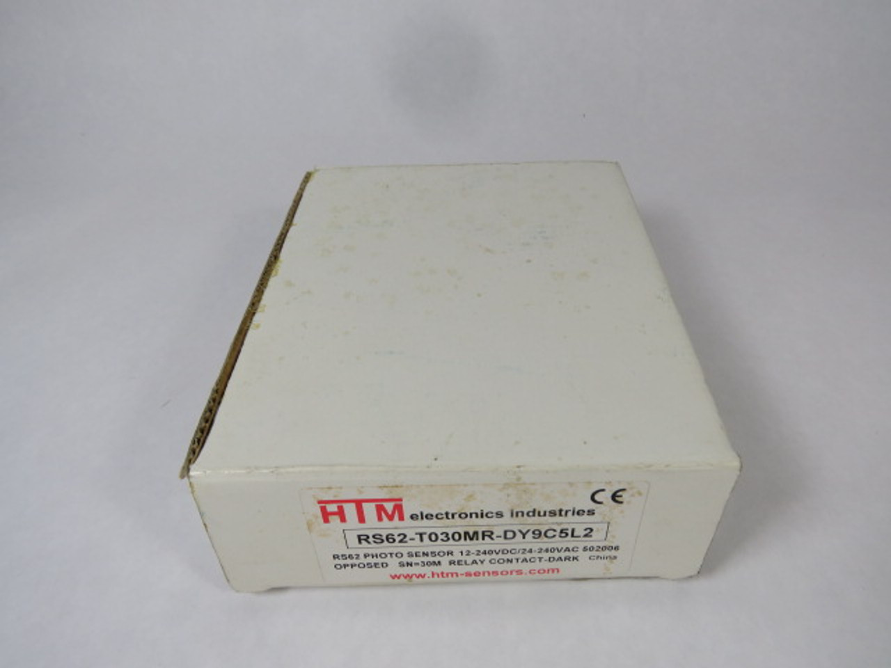 HTM RS62-T030MR-DY9C5L2 Photoelectric Sensor 12-240VDC ! NEW !