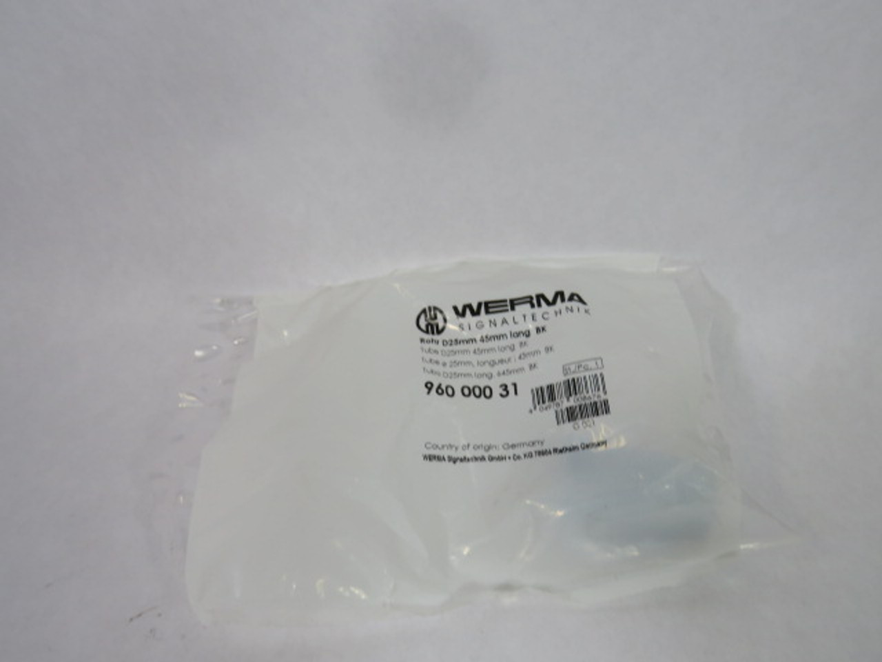 Werma 960-000-31 45mm Long Tube for Stack Light ! NWB !