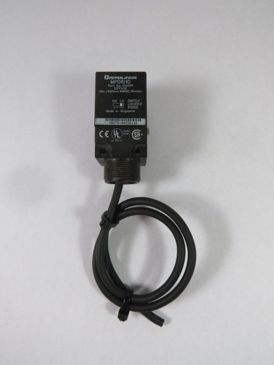 Pepperl+Fuchs 454512 Photoelectric Sensor 92-132VAC 50/60HZ USED