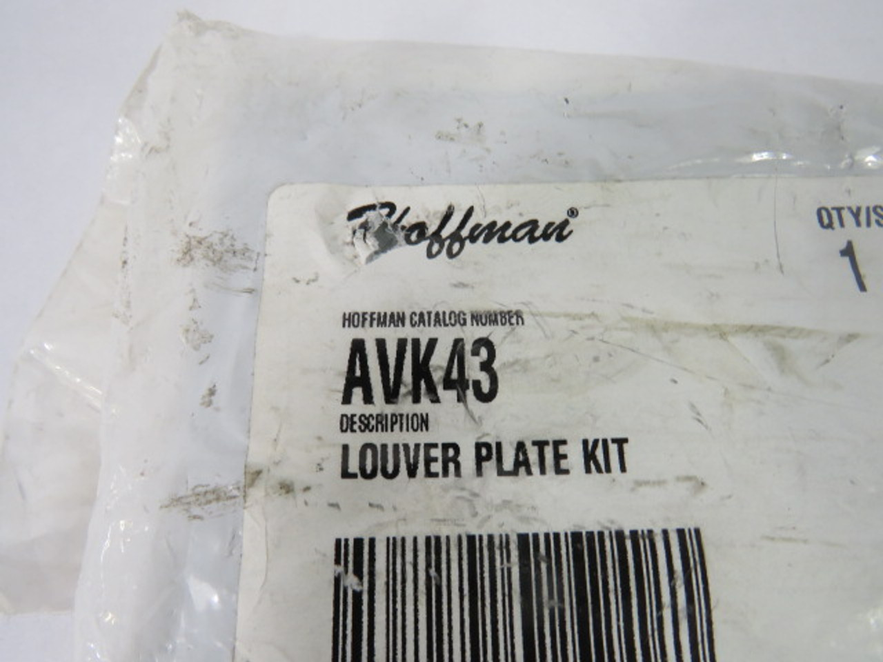 Hoffman AVK43 Grey Louver Plate Kit 4.5"X5.5" ! NWB !