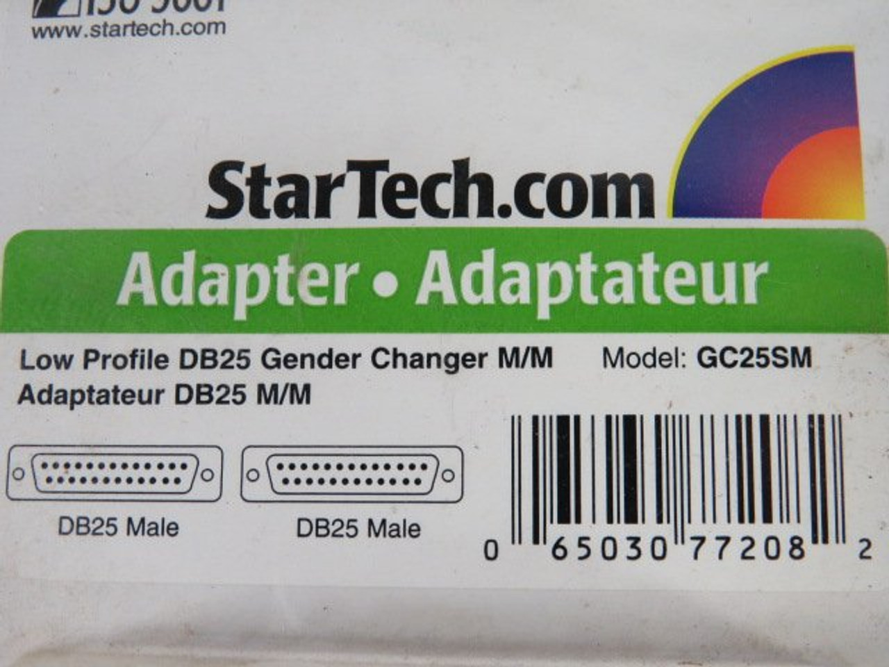 Startech GC25SM Adapter/Gender Changer DB25 M/M ! NEW !