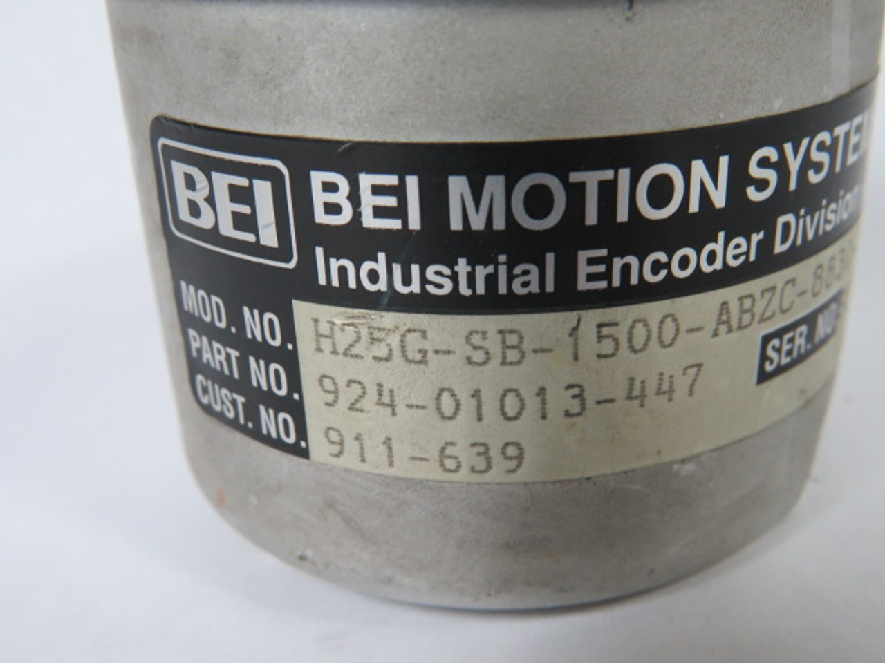 BEI 924-01013-447 Encoder 5VDC USED