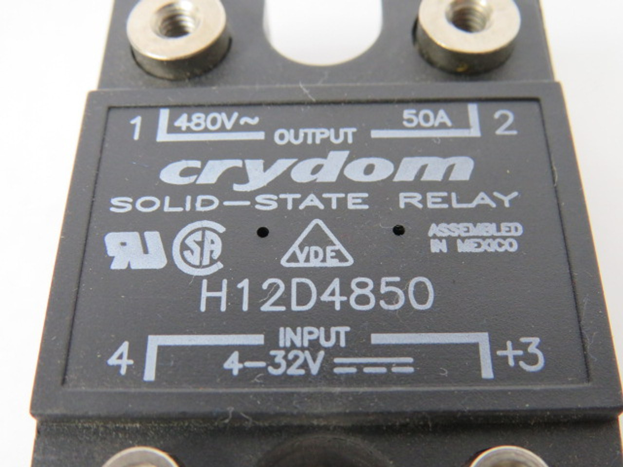 Crydom H12D4850 Solid State Relay 50A 480V USED