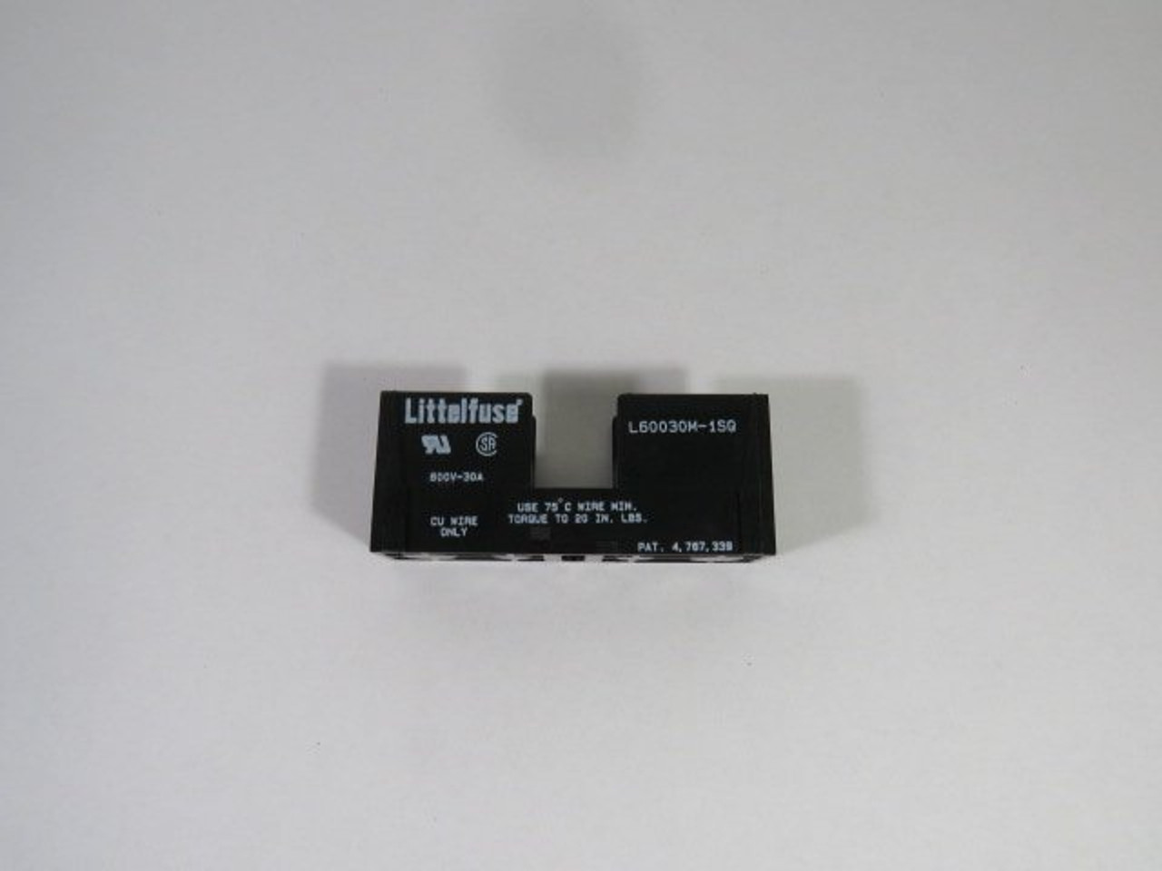 Littelfuse L60030M-1SQ Fuse Holder 30A 600V 1-Pole USED