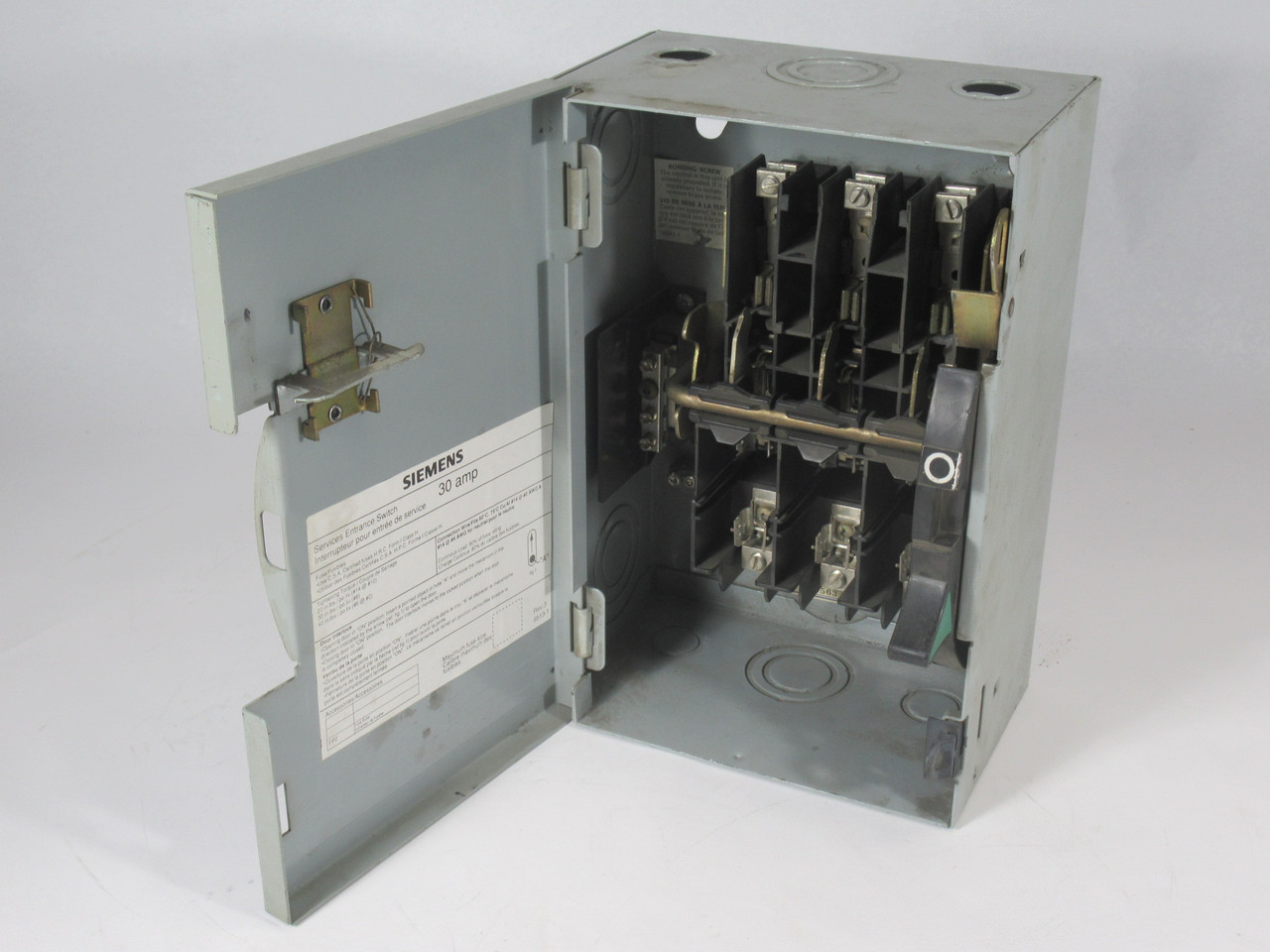 Siemens SE321 Service Entrance Switch 30A 240V 3-Pole USED
