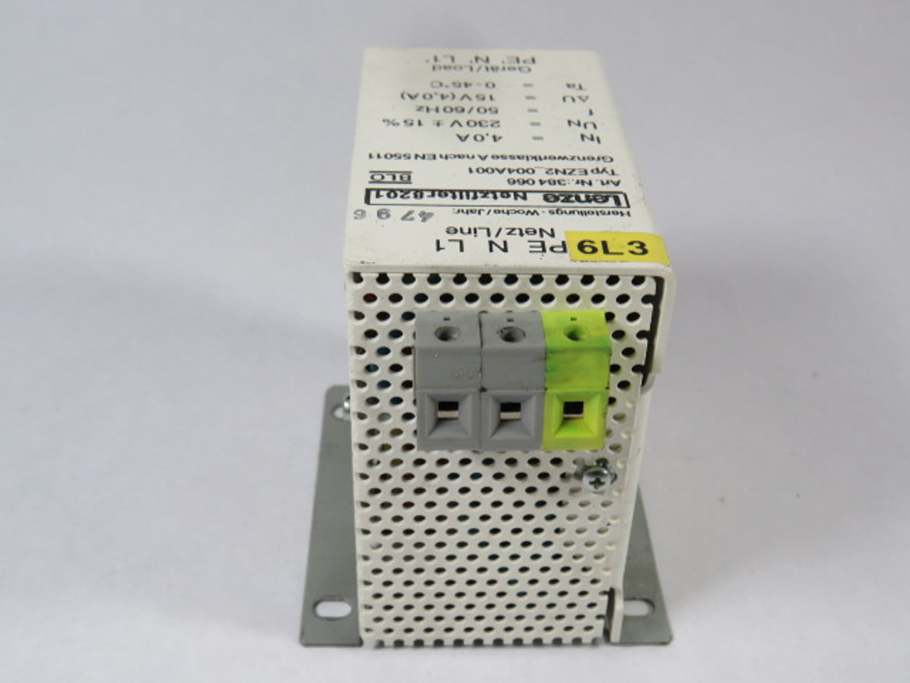 Lenze EZN2-004A001 Line Filter 1x4A 1x230V 50/60Hz USED