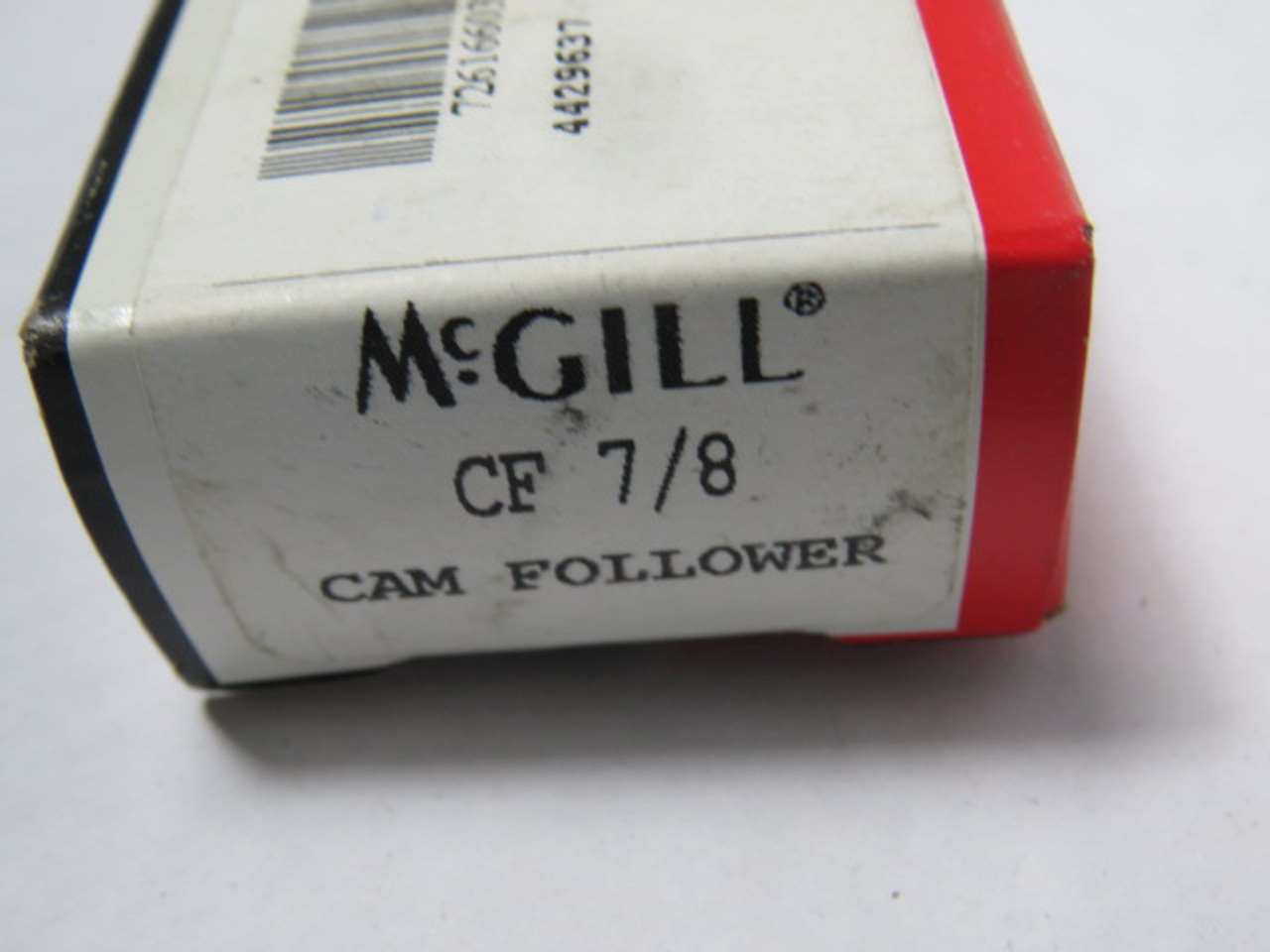 McGill CF-7/8 Flat Cam Follower 0.8750" Roller Dia 0.5" Roller W ! NEW !