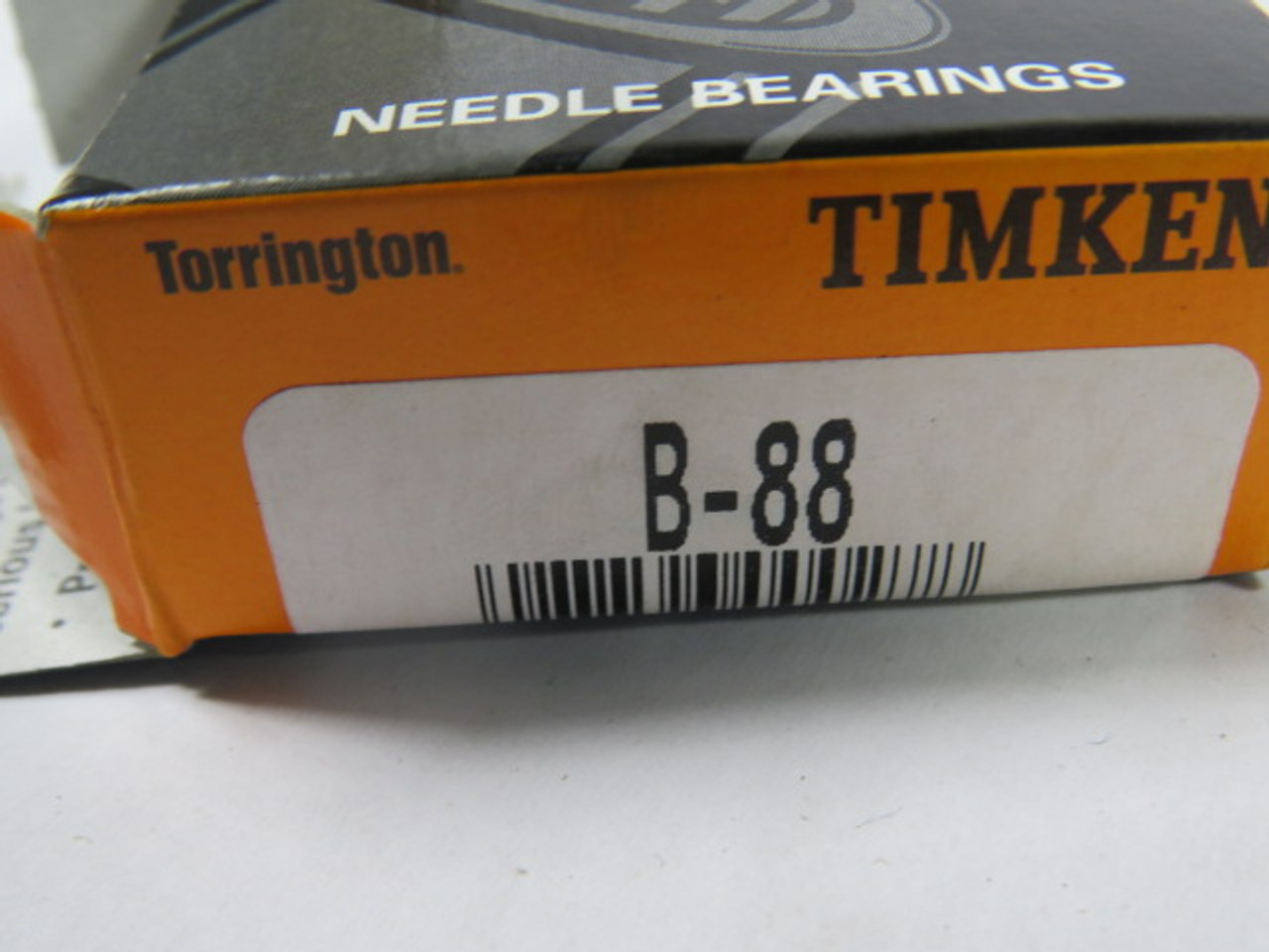 Timken B-88 Needle Roller Bearing 17.463mm OD 12.7mm ID 12.7mm W ! NEW !