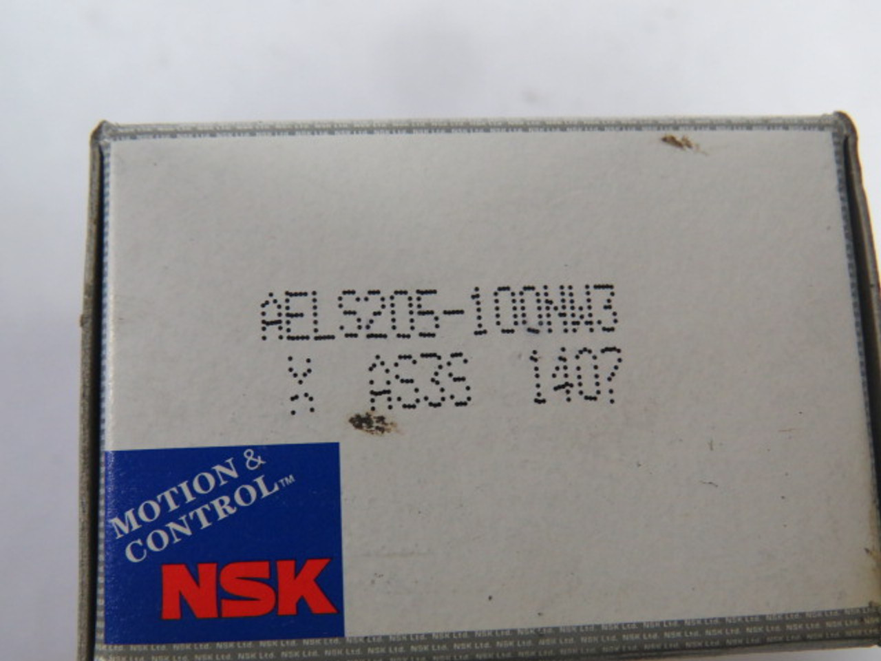 NSK AELS205-100NW3 Ball Insert Bearing 2.0472" OD 1" ID 0.5906" W ! NEW !