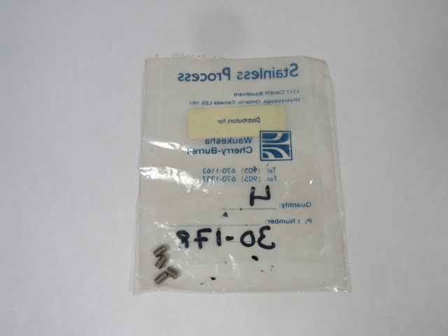 Waukesha 30-178 Screw Set 1/4" DIA 20 TPI 3.75" LG 4Pcs ! NWB !