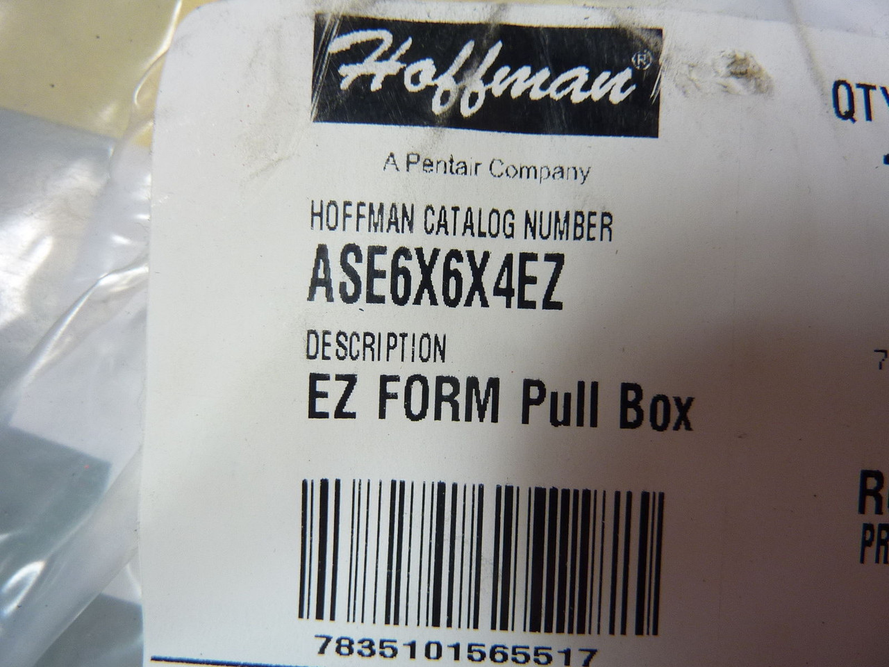 Hoffman ASE6X6X4EZ EZ Form Pull Box ! NEW !