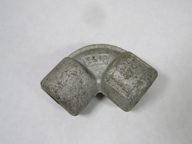 Crouse-Hinds EL19 Explosion-Proof Short Elbow 1/2" USED