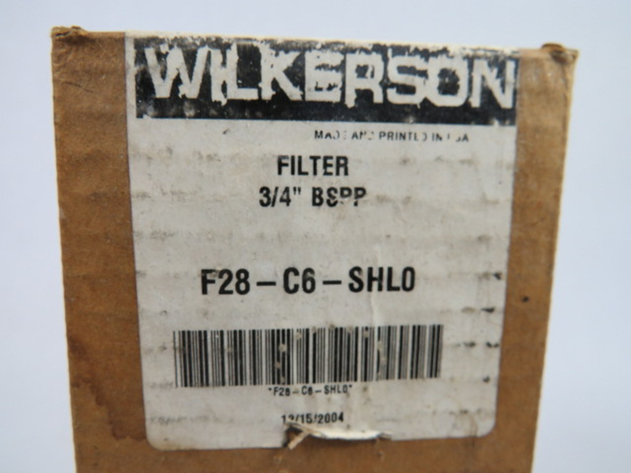 Wilkerson Pneumatic F28-C6-SHL0 3/4"NPT 250PSI Particulate Filter  ! NEW !