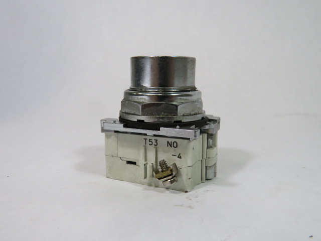 Cutler-Hammer 10250T108-53 Flush Blue Push Button 2NO USED