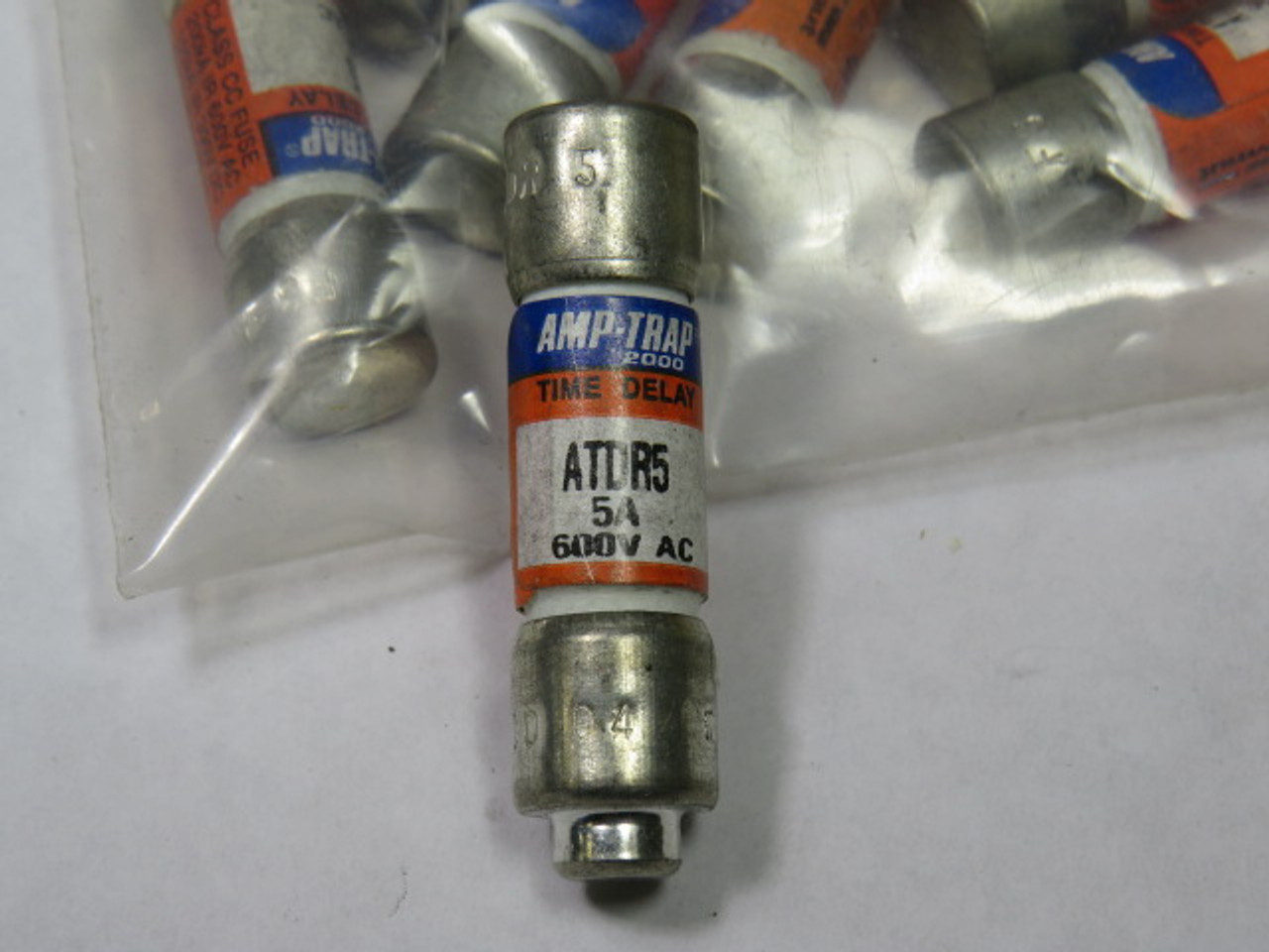 Amp-Trap ATDR5 Time Delay Fuse 5A 600V Lot of 10 USED