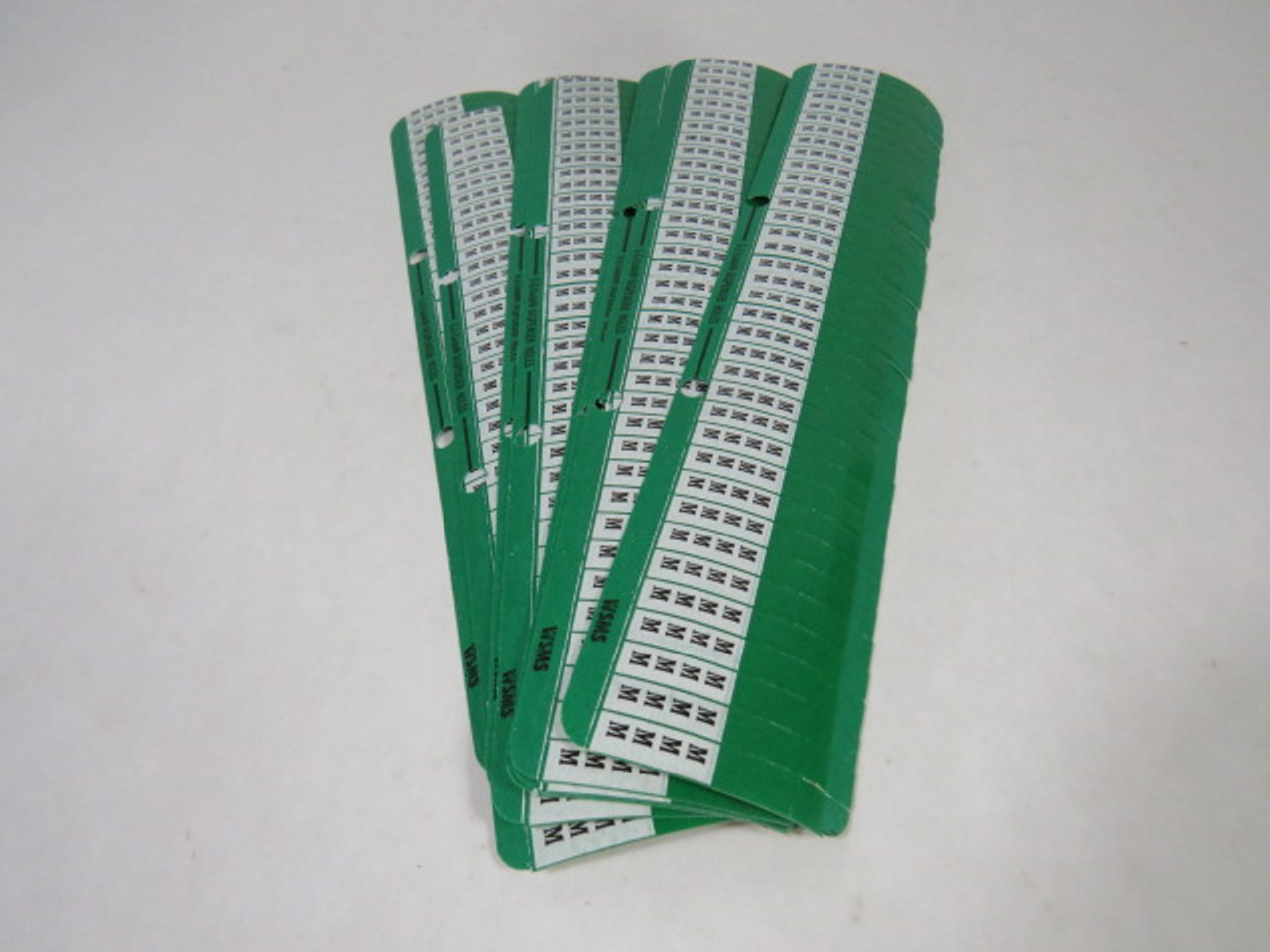 Thomas & Betts M Green E-Z-Code Wire Markers Lot of 8 ! NEW !