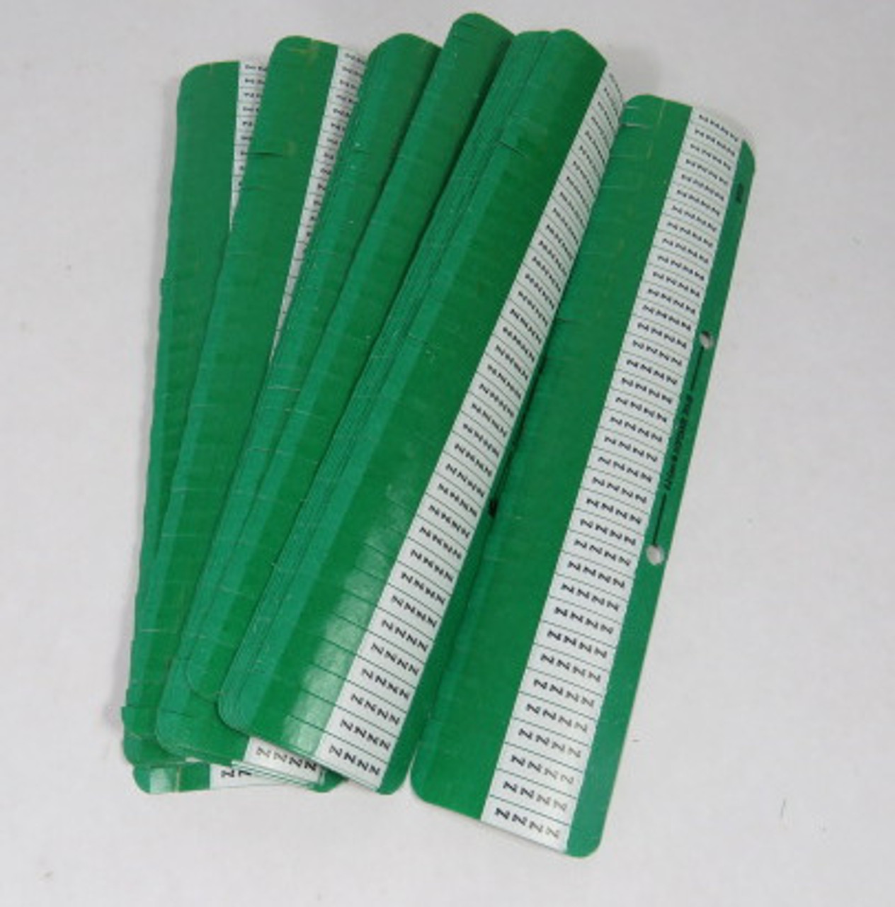 Thomas & Betts Z Green E-Z-Code Wire Markers 25-Pack ! NEW !