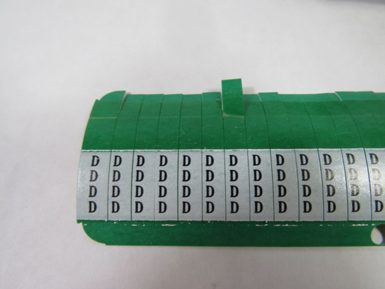 Thomas & Betts D Green E-Z-Code Wire Markers 25-Pack ! NEW !