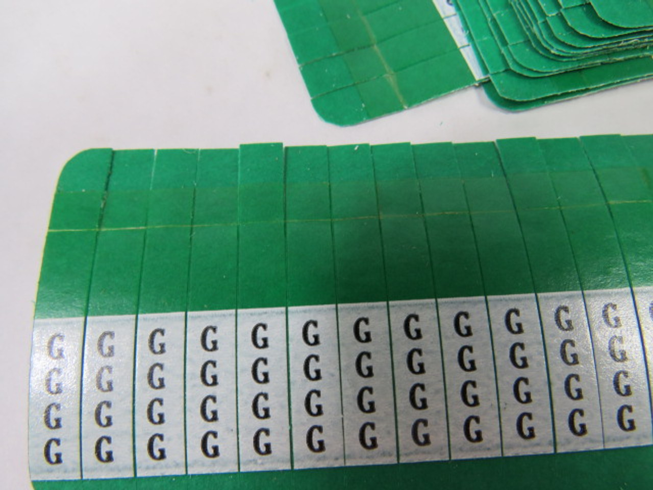 Thomas & Betts G Green E-Z-Code Wire Markers 25-Pack ! NEW !