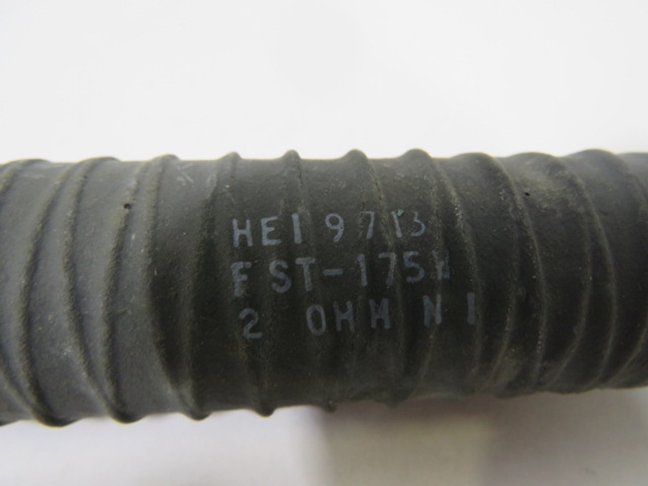 Generic FST-175W Black Ceramic Resistor 2Ohms 8.5" Long USED