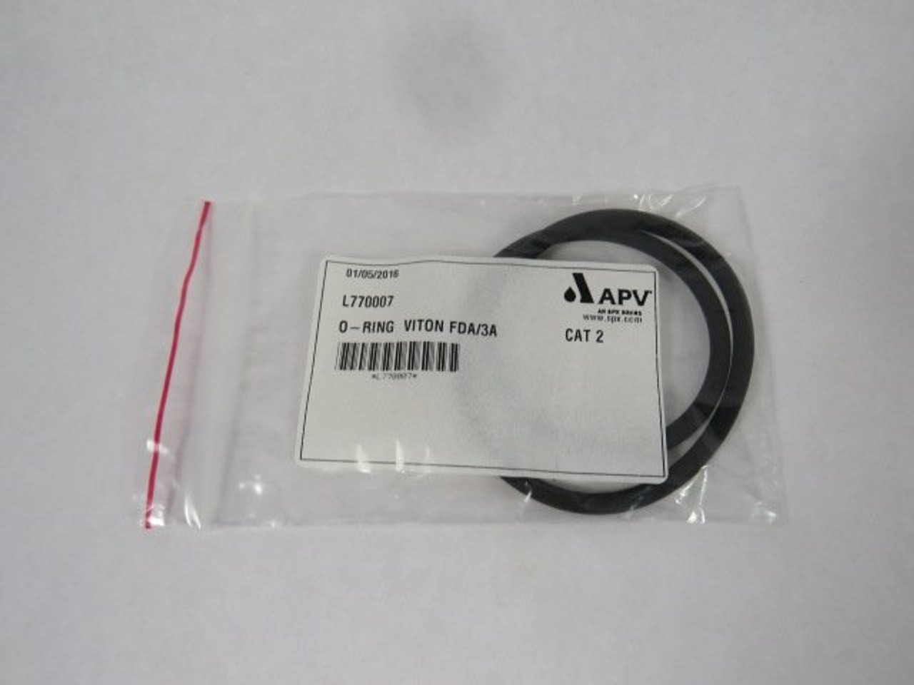 APV L770007 O-Ring Viton FDA/3A 2Pcs ! NWB !