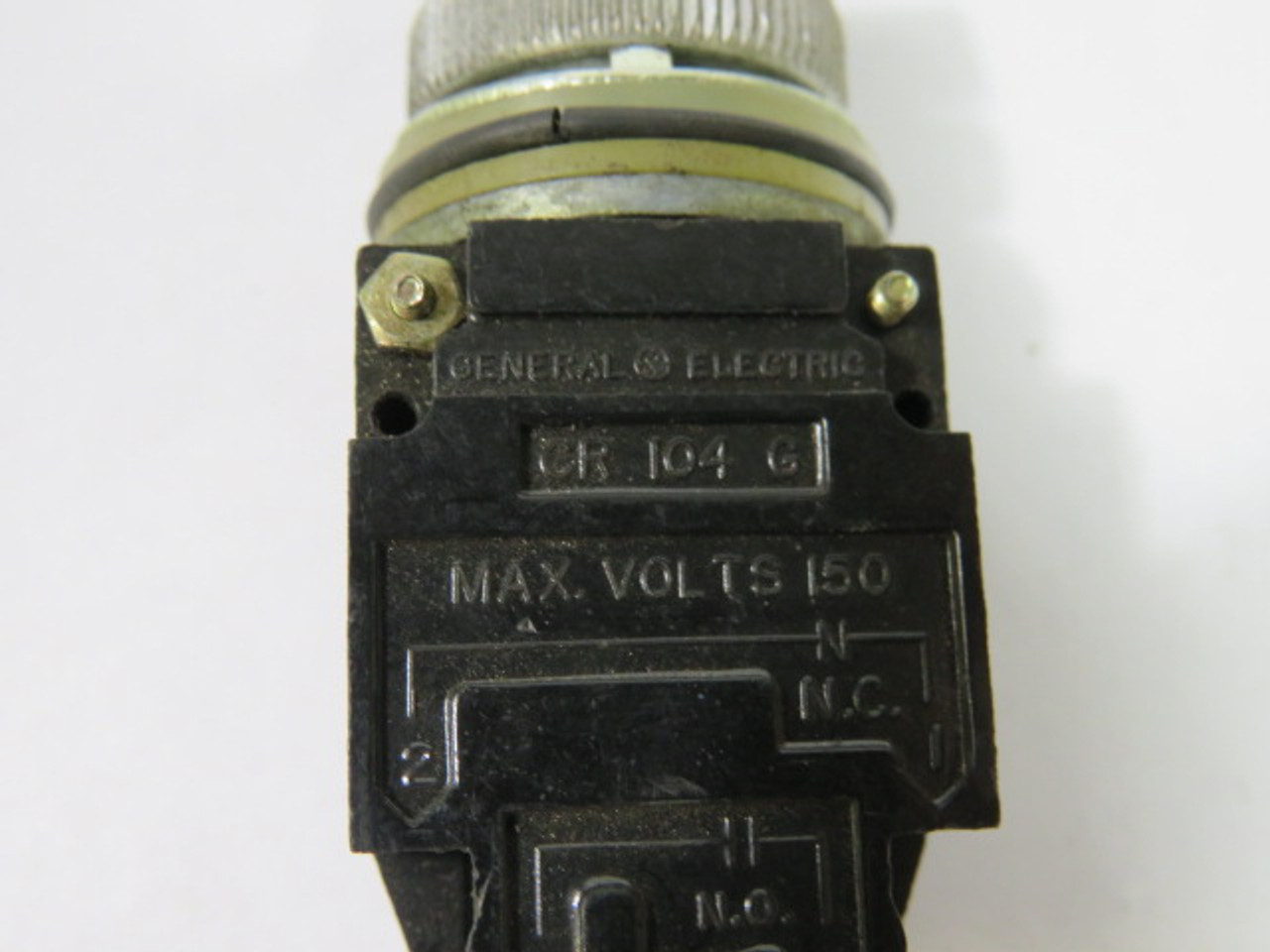 General Electric CR104B121 Selector Switch 1NO/1NC 2-Position USED