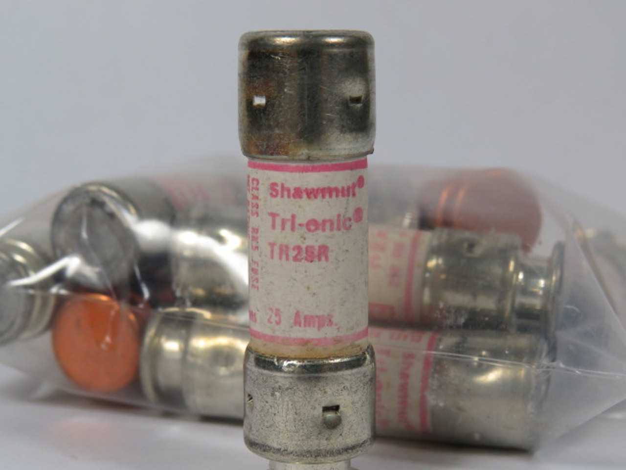 Gould Shawmut TR25R Fuse 25A Lot of 10 USED