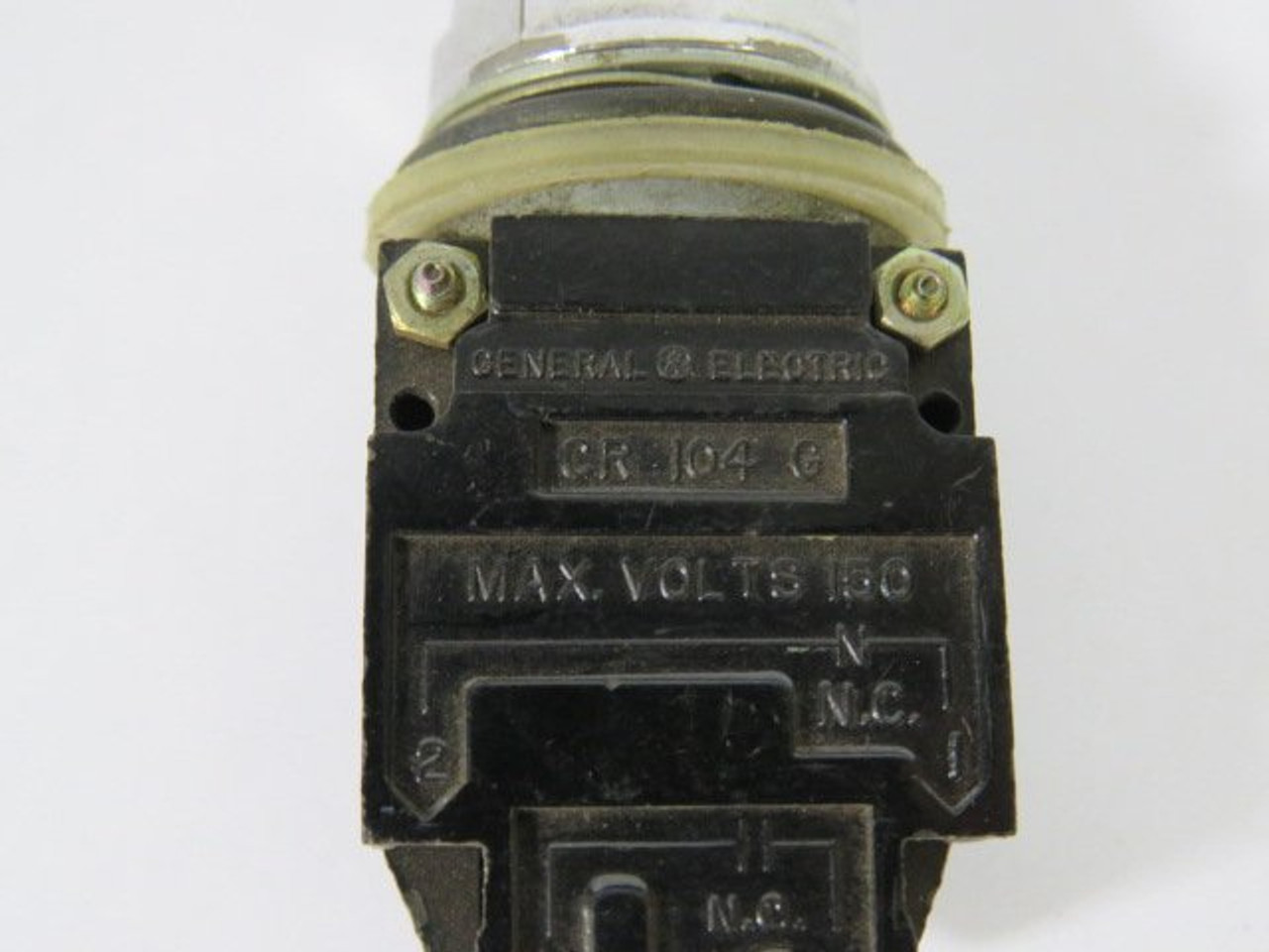 General Electric CR104B221 Selector Switch 1NO/1NC 3-Position USED