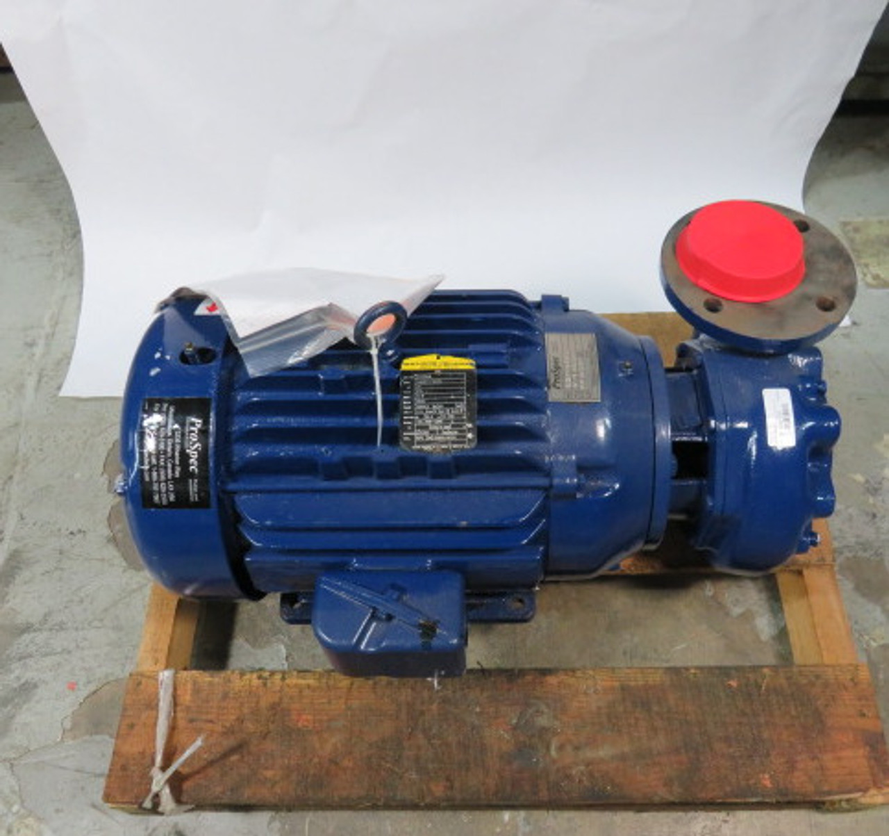 Baldor C14789B 20HP 3525rpm 575V 256TCZ c/w ProSpec 6BF1N61 Pump ! RFB !