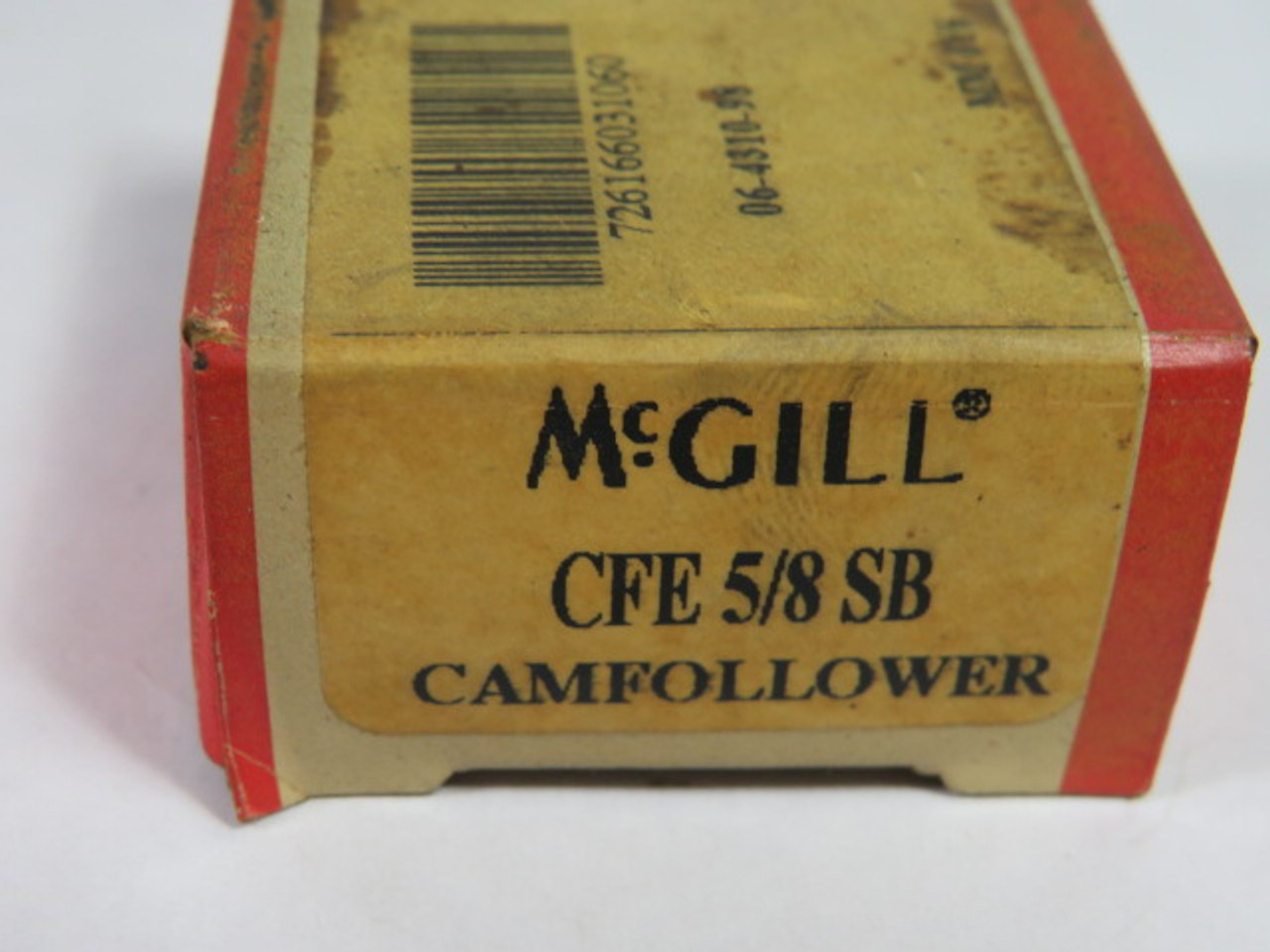 McGill CFE-5/8-SB Flat Cam Follower .2500" Stud Dia. .4375" Roller W ! NEW !